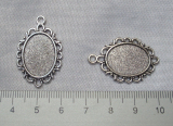 settings 18x13mm  2 pieces