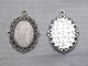 2x Fassung Anhänger 18x13mm