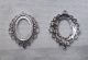 2x Fassung Anhänger 18x13mm